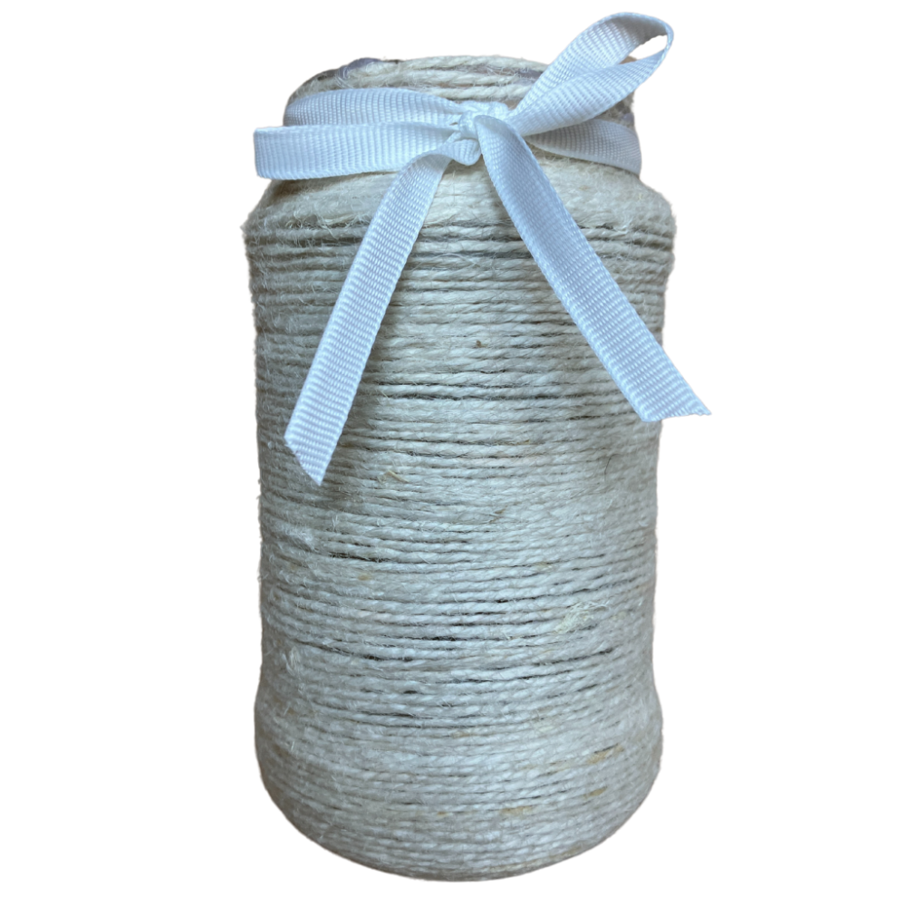Glass Vase White Cord | 13.5*7 CM